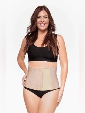 Belly Bandit Beige Postpartum Support Wrap Nude size small